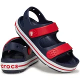 Chlapčenské sandále CROCS Crocband Cruiser Sandal K navy varsity red · záber 5