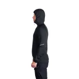 Pánska turistická mikina so zipsom NORTHFINDER EGON 411greyblack · záber 2