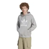 Pánska mikina s kapucňou ADIDAS ORIGINALS TREFOIL HOODY-IM4490-medium grey heather · záber 1