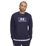 Pánska mikina UNDER ARMOUR UA Rival Terry Logo Crew Q2-BLU · záber 1