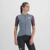 Dámsky cyklistický dres s krátkym rukávom SPORTFUL Checkmate w jersey, huckleberry blue radiance · záber 2
