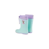 Dievčenské gumáky COQUI Rainy Collar Frog lt. mint lt. lila hero · záber 3