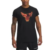 Pánske tričko s krátkym rukávom UNDER ARMOUR PROJECT ROCK Pjt Rock Cap Sleeve T-BLK · záber 1
