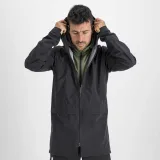 Pánska cyklistická bunda s kapucňou SPORTFUL Metro hardshell, black · záber 4