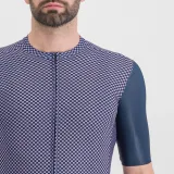Pánsky cyklistický dres s krátkym rukávom SPORTFUL Checkmate jersey, galaxy blue chalck violet · záber 5