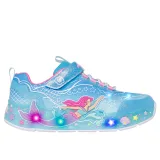 Dievčenská rekreačná obuv SKECHERS S Lights Mermaid Dreams K blue · záber 2