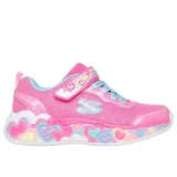 Dievčenská rekreačná obuv SKECHERS S Lights Eternal Heart Lights K hot pink multi trim · záber 2