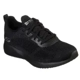 Dámska rekreačná obuv SKECHERS Bobs Sport Squad Total Glam black silver · záber 1