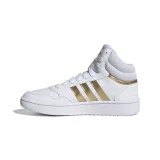 Dámska rekreačná obuv ADIDAS Hoops 3.0 Mid cloud white cloud white grey two · záber 2