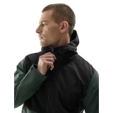 Pánska turistická softshellová bunda 4F SOFTSHELL JACKET-AW23TSOFM155-40S-DARK GREEN · záber 2