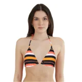 Dámske plavky vrchný diel FUNDANGO Innisfil Triangle Top-356-terra cotta · záber 1