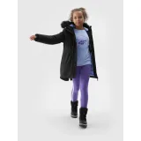 Dievčenská bunda 4F JUNIOR JACKET-JAW23TJACF106-21S-BLACK · záber 4