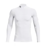 Pánske kompresné tričko s dlhým rukávom UNDER ARMOUR UA CG Armour Comp Mock-WHT · záber 5