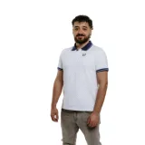Pánske polo tričko s krátkym rukávom AUTHORITY P-TRIANGLE white · záber 1