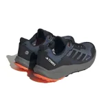Pánska bežecká trailová obuv ADIDAS Terrex Trailrider GTX wonder steel core black impact orange · záber 3