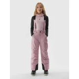 Dievčenské lyžiarske nohavice 4F JUNIOR TROUSERS FNK-JAW23TFTRF353-53S-DARK PINK · záber 3