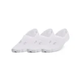 Neviditeľné ponožky UNDER ARMOUR 3 PACK-UA Breathe Lite Ultra Low-WHT · záber 1