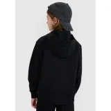 Chlapčenská zateplená mikina so zipsom 4F JUNIOR SWEATSHIRT M1859-4FJWMM00TSWSM1859-20S-DEEP BLACK · záber 3
