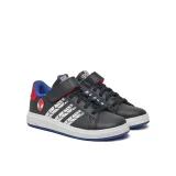 Chlapčenská rekreačná obuv ADIDAS Grand Court Marvel Spider-Man K core black cloud white semi lucid blue · záber 2