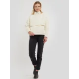 Dámska flisová mikina FUNDANGO Calypso Hybrid Pullover-240-mustard · záber 4