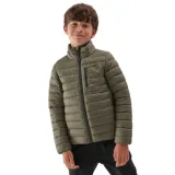 Chlapčenská bunda 4F JUNIOR DOWN JACKET-JAW23TDJAM220-44S-OLIVE · záber 1