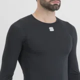 Pánske termo tričko s dlhým rukávom SPORTFUL Midweight layer tee long sleev, black · záber 5