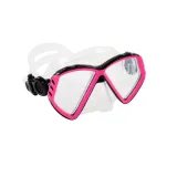 Dievčenský potápačský šnorchlovací set AQUALUNG CUB COMBO SN TRANS PINK · záber 2