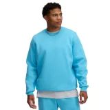 Pánska zateplená mikina UNDER ARMOUR UA Icon Fleece Crew-BLU · záber 1