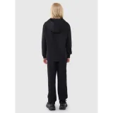 Chlapčenská mikina so zipsom 4F JUNIOR SWEATSHIRT-JWMM00TSWSM1860-20S-BLACK · záber 4