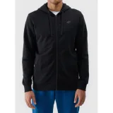 Pánska mikina so zipsom 4F SWEATSHIRT-WMM00TSWSM1768-20S-DEEP BLACK · záber 2