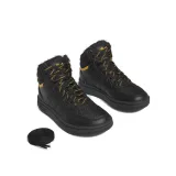 Chlapčenské členkové zimné topánky ADIDAS Hoops 3.0 Mid K core black core black preloved yellow · záber 5