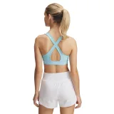 Dámska tréningová športová podprsenka UNDER ARMOUR Crossback Mid Bra-BLU · záber 2