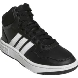 Juniorská rekreačná obuv ADIDAS Hoops Mid 3.0 K core black cloud white grey six · záber 1