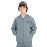 Chlapčenská mikina so zipsom 4F JUNIOR SWEATSHIRT-JWSS25TSWSM1522-46S-TURQUISE · záber 1
