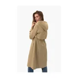 Dámsky kabát VOLCANO BJORK-102-BEIGE · záber 4