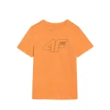 Chlapčenské tričko s krátkym rukávom 4F JUNIOR TSHIRT M2185-70S-ORANGE · záber 5