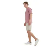 Pánske tričko s krátkym rukávom FUNDANGO Talmer Pocket T-shirt-345-raspberry · záber 3