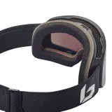 Lyžiarske okuliare BOLLE NEVADA SMALL Black Matte - Volt Pink Cat 2 · záber 2
