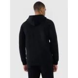 Pánska mikina so zipsom 4F SWEATSHIRT-WSS25TSWSM1584-20S-DEEP BLACK · záber 5