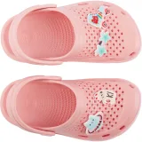 Dievčenské kroksy (rekreačná obuv) COQUI Lindo + Amulet K baby pink · záber 3