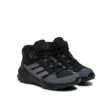 Juniorská členková turistická obuv ADIDAS Terrex AX4 R.Rdy Mid Jr core black grey four grey six · záber 2