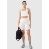 Dámske tréningové kraťasy 4F SHORT TIGHTS FNK F019-11S-OFF WHITE · záber 3
