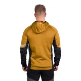Pánska turistická mikina so zipsom NORTHFINDER KEVIN-579-mustardblack · záber 5