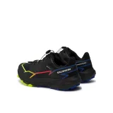 Pánska bežecká trailová obuv SALOMON ThunderCross GTX Blue Fire black surf the web safety yellow · záber 5