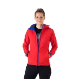 Dámska turistická softshellová bunda NORTHFINDER ASHLEE-360-red · záber 1