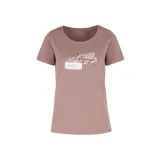 Dámske tričko s krátkym rukávom VOLCANO NOTE-500-BROWN · záber 4