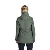 Dámska turistická softshellová bunda NORTHFINDER LUCINDA-300darkgreen · záber 3