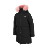 Dievčenská bunda 4F JUNIOR GIRLS JACKET JKUDP004-20S-DEEP BLACK · záber 3