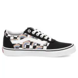 Dámska rekreačná obuv VANS WM Ward Rainbow Checkerboard multi white · záber 1