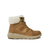 Dámske členkové zimné topánky SKECHERS On The-Go Glacial Ultra Cozyly chestnut · záber 3